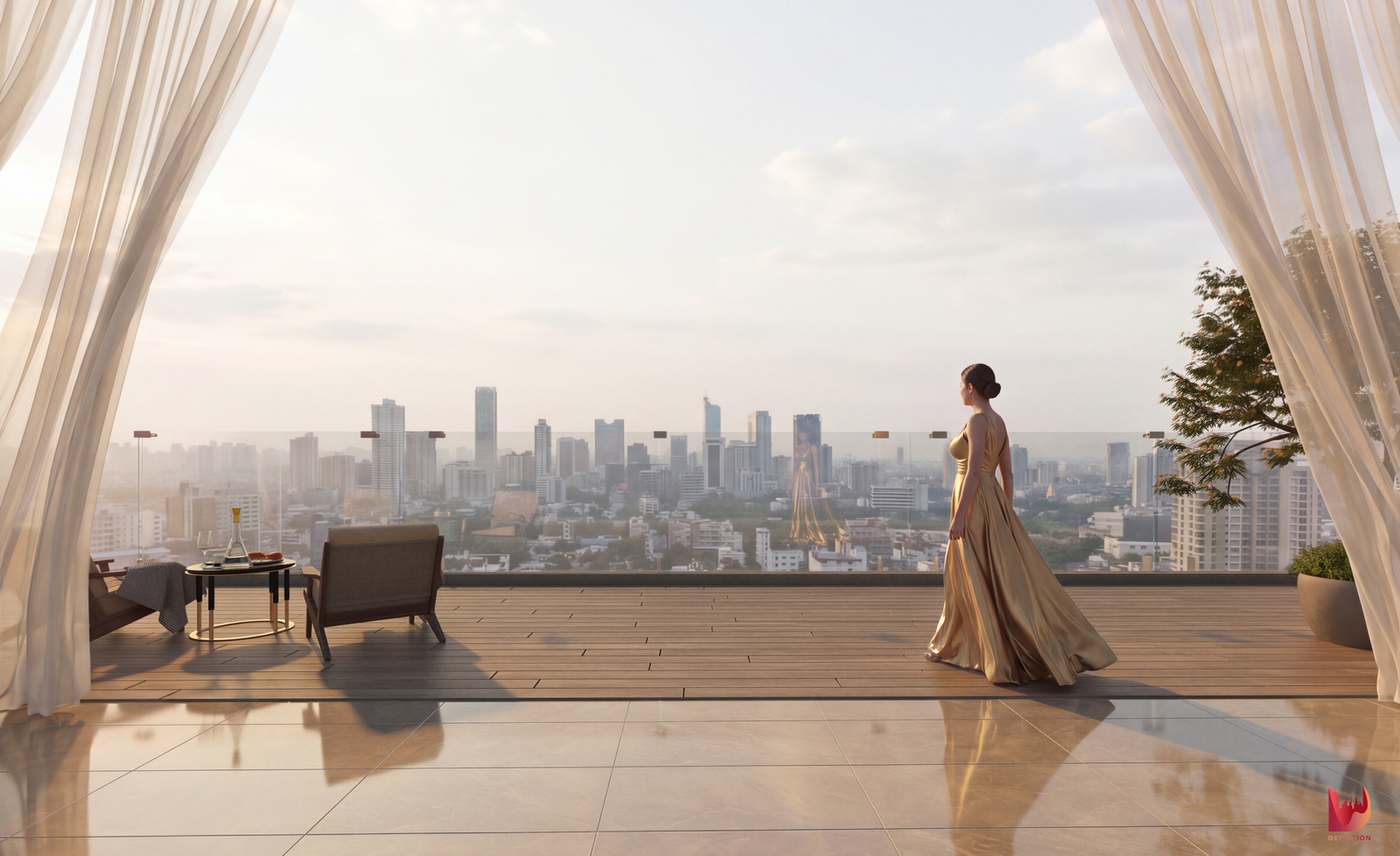 The Marq by Atlantis balcony view