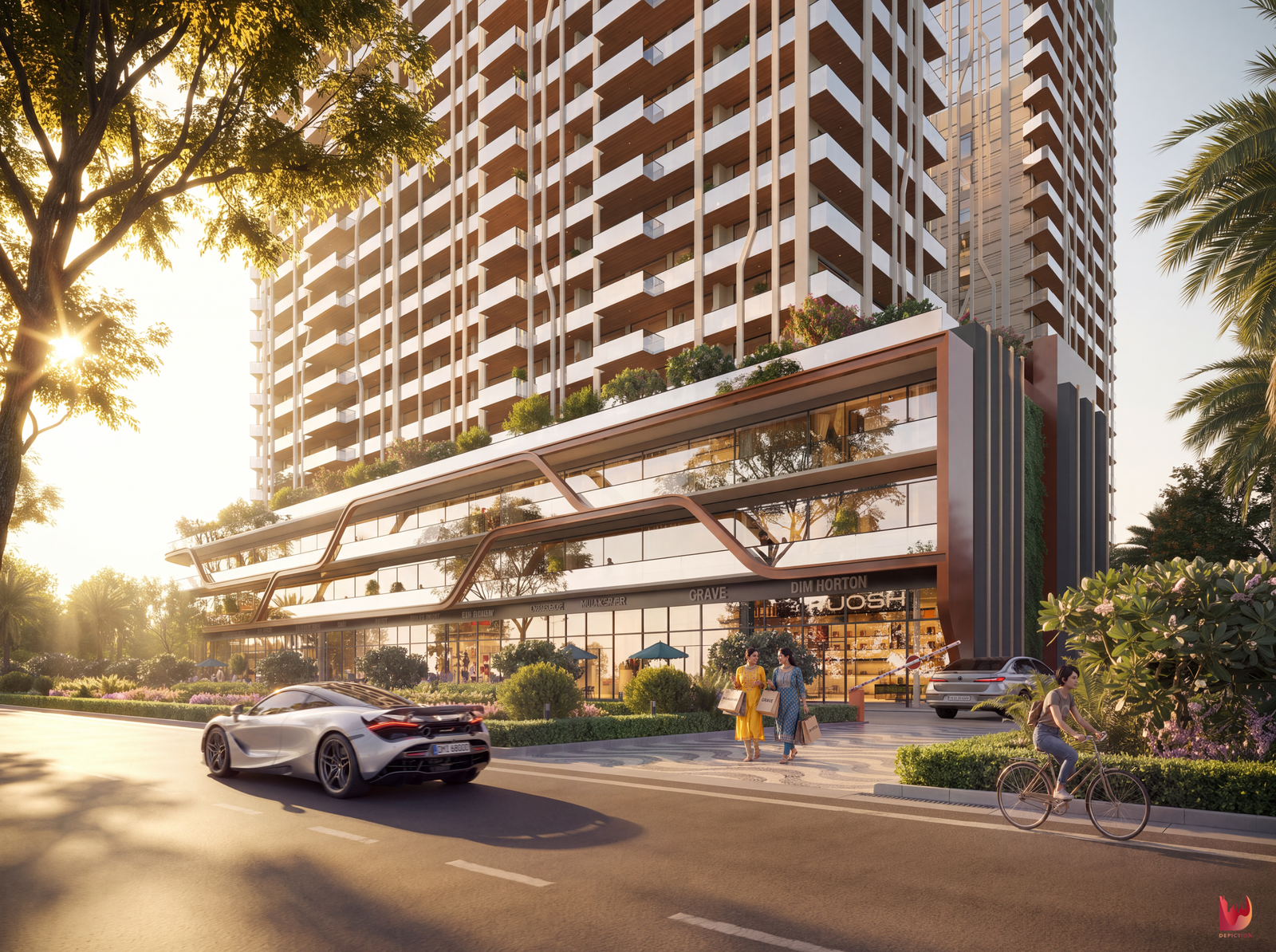 The Marq by Atlantis commercial frontage