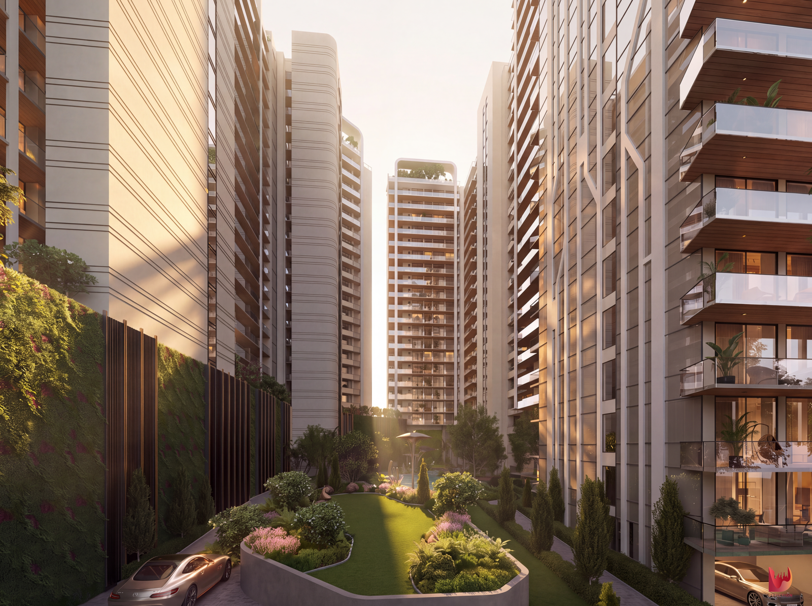The Marq by Atlantis plaza view