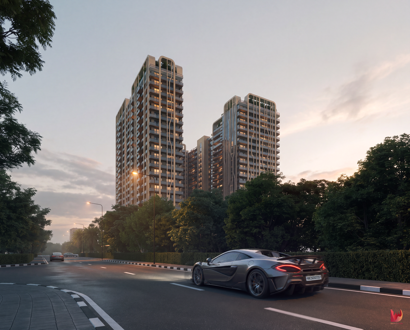 The Marq by Atlantis corner view